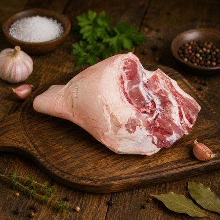 Szynka wieprzowa z kością 1kg (6-11)