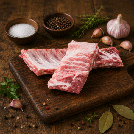 Żeberka wieprzowe paski 1-1,5kg