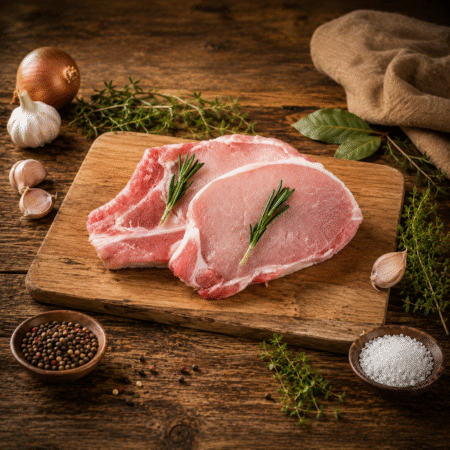 Schab wieprzowy z kością / kotlet 1kg