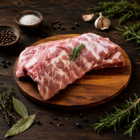 Żeberka z dzika 1kg