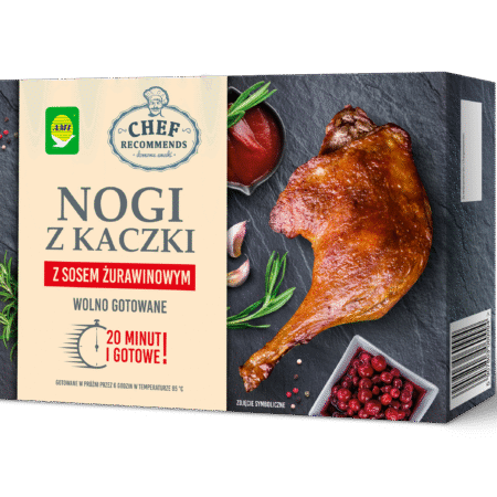 noga z kaczki z sosem